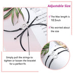 UNGENT THEM Sun and Moon Couples Bracelets Matching Bff Pinky Promise Distance Relationship Valentines Birthday Gifts for Him He