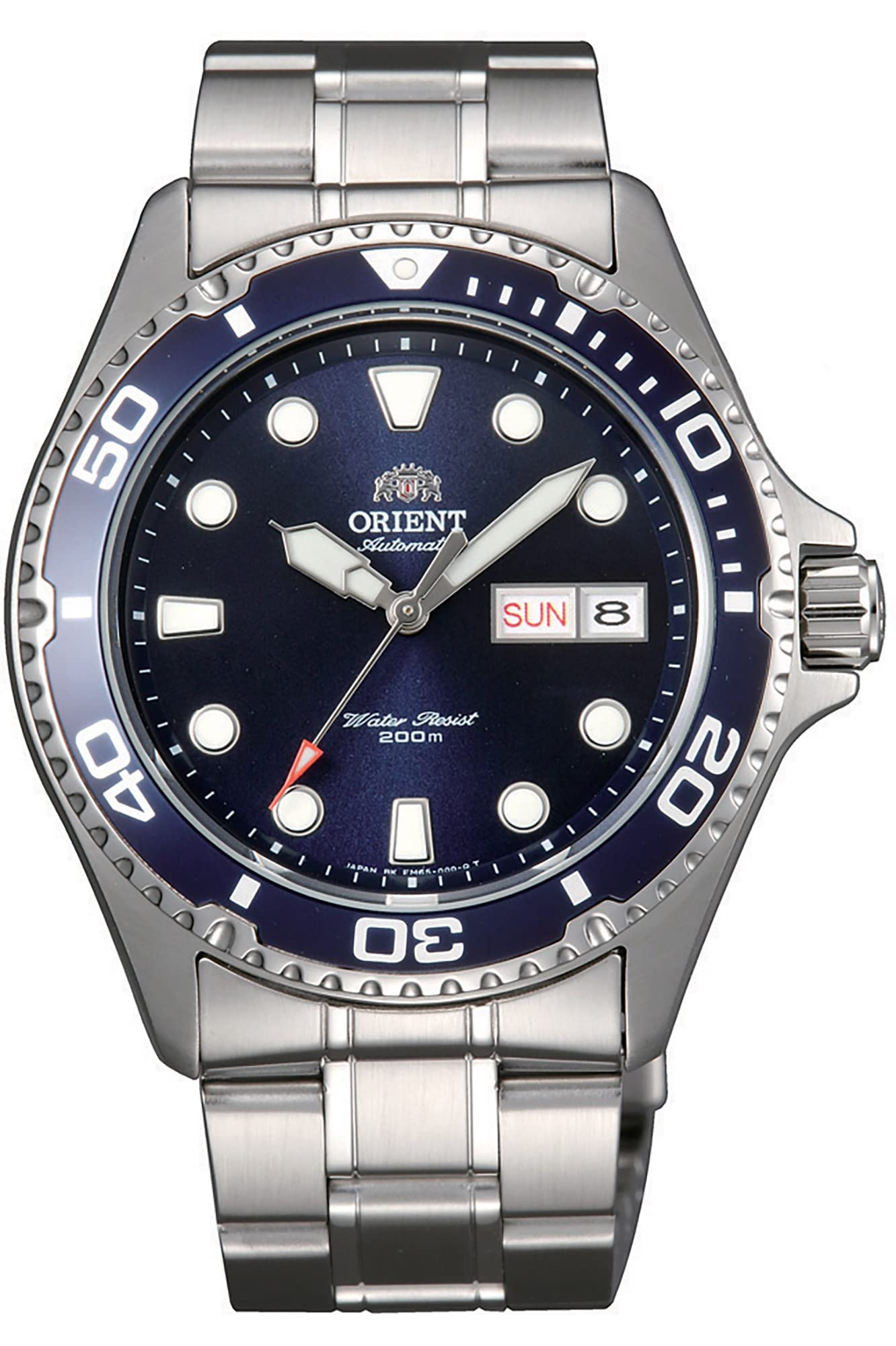 Orient Men's Automatic Sport Watch with Stainless Steel Strap, Model: TAA02005D9