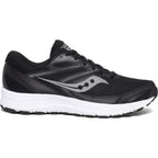 Saucony Men's Cohesion 13 Walking Shoe, Black | White, 10 W US