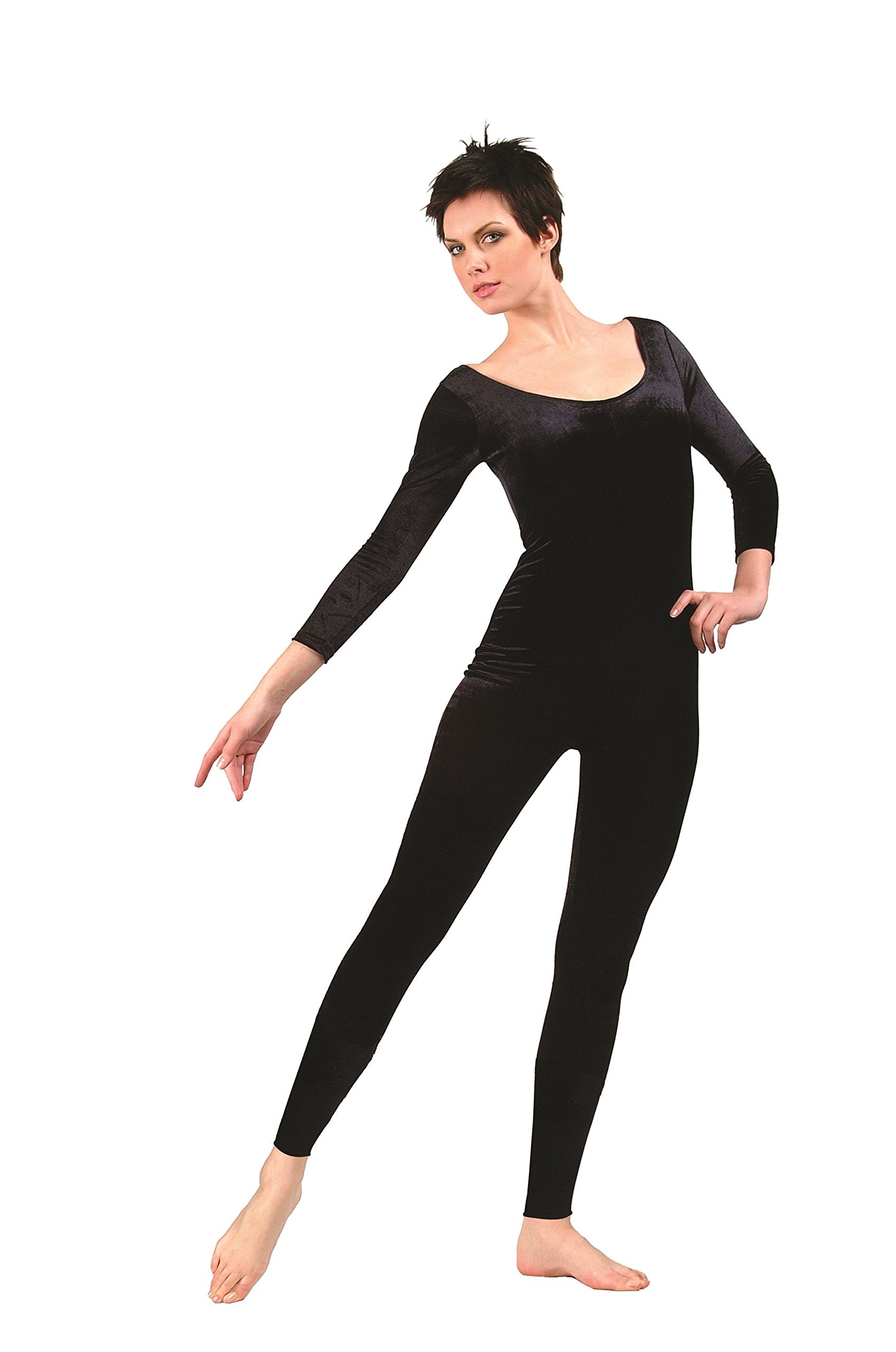 Women's Unitard Black Lycra L