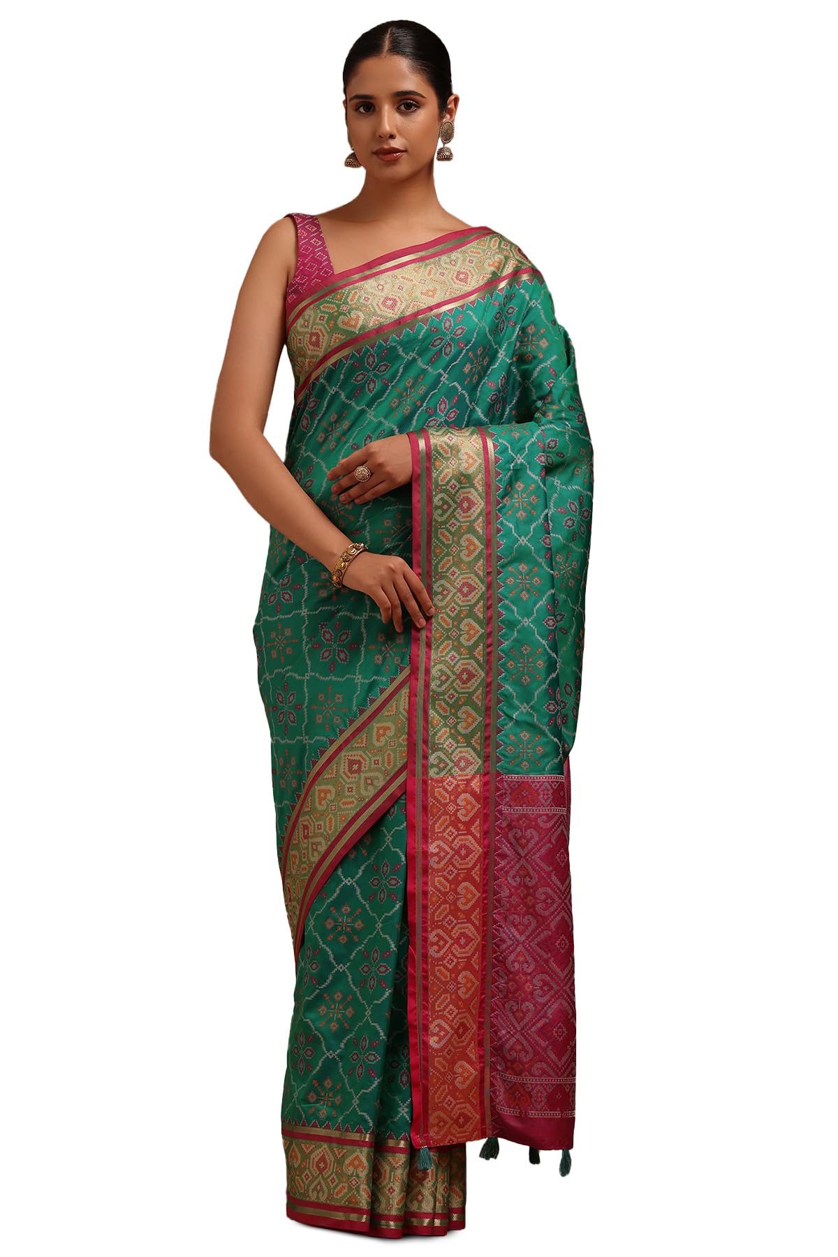 Soch Women Silk Woven Design Saree