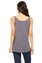 Ladies Slouchy Tank - WHITE - M(D0102H7WEQ8)