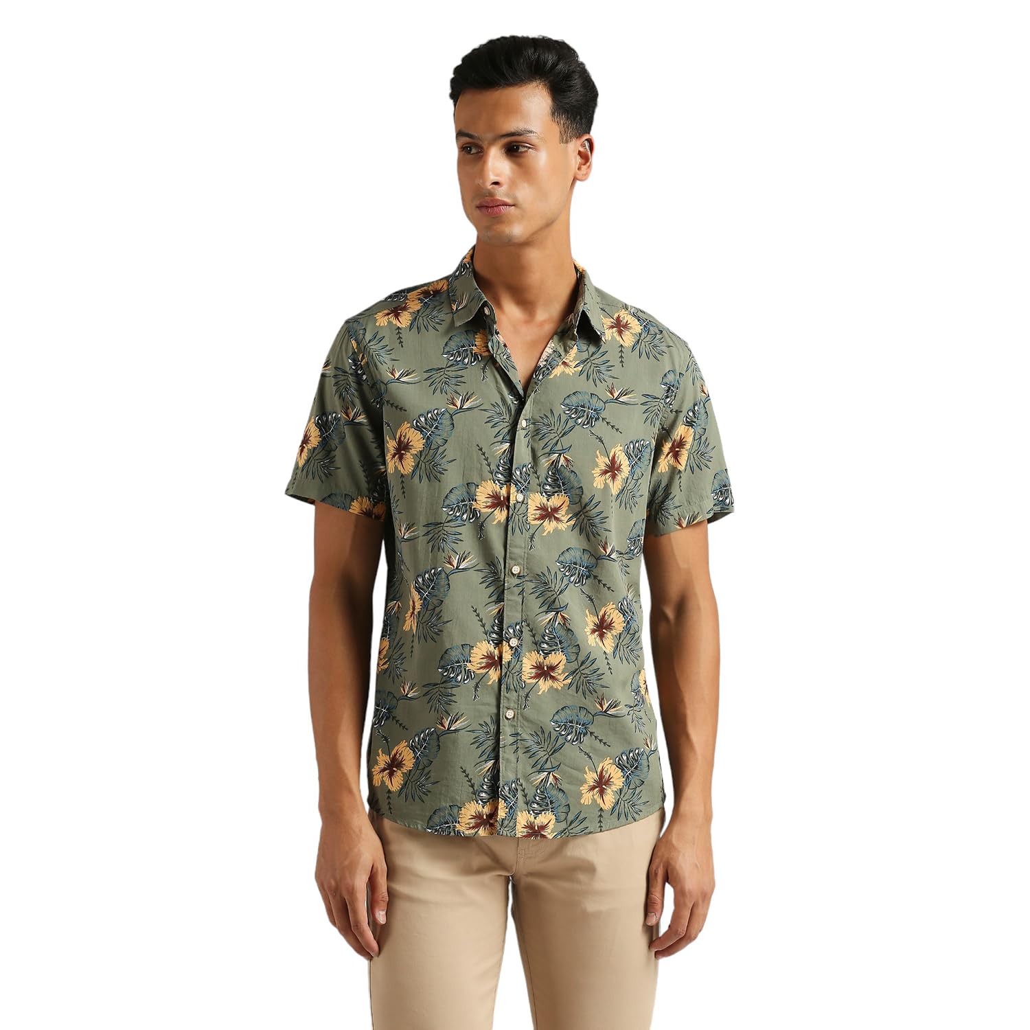 Benjiro Printed Cotton Modal Shirt