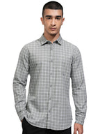 Ketch Men Slim Shirt Khsh002061 Grey S