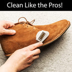 Shacke Suede & Nubuck 4-Way Leather Brush Cleaner