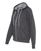Unisex Sponge Fleece Full-Zip Hooded Sweatshirt - ASPHALT - 2XL(D0102H7WMPJ)