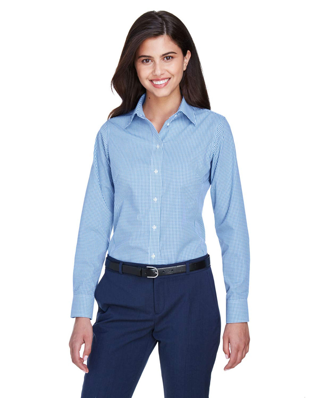 Ladies crown Woven collectioningham check - SILVER - S(D0102H7YPHT)