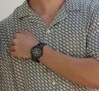 Bulova Men's Classic Diamond 6-Hand Chronograph Quartz Watch, Calendar Date, Luminous Markers, 100M Water Resistant, 44mm