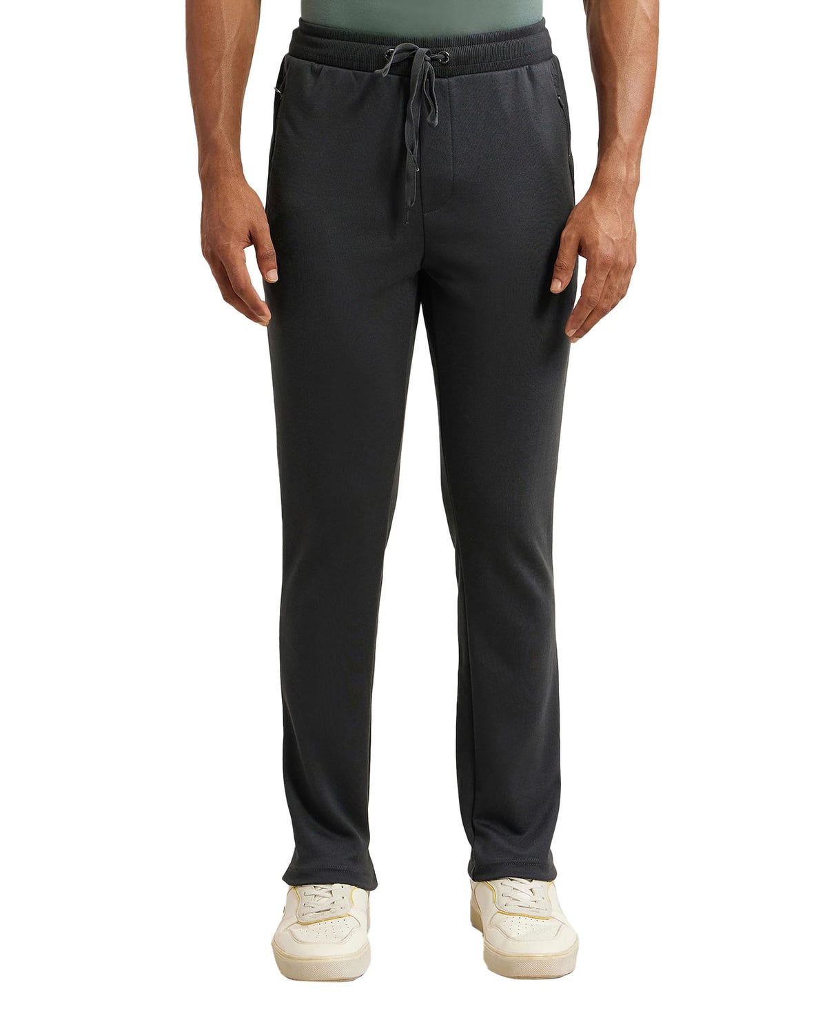 Jockey MenS Slim Fit Casual Trousers (Am44_Graphite Grey_Xl)