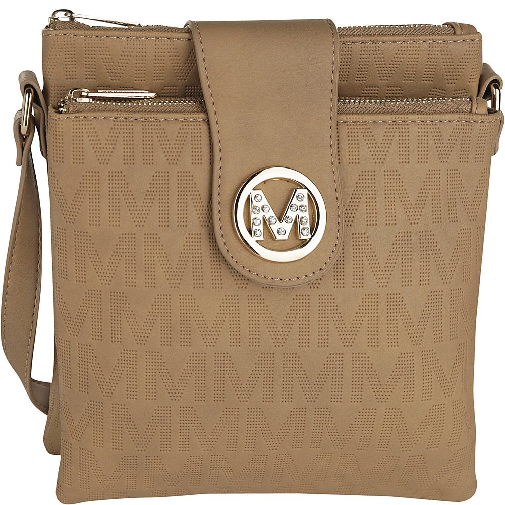 Marietta M Signature crossbody Handbag(D0102H2NJ3g)