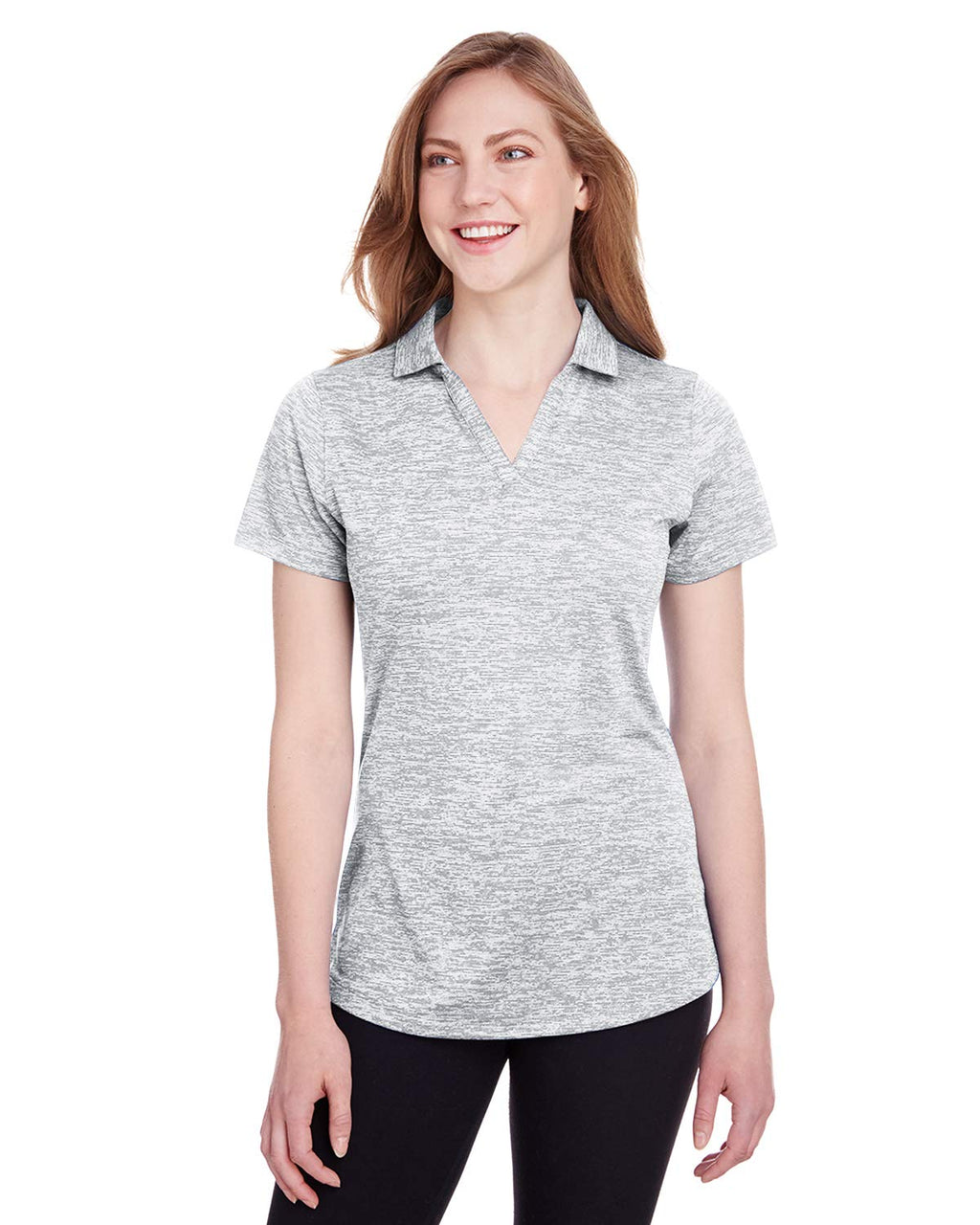 Ladies Icon Heather Polo - PUMA BLAcK - XS(D0102H7DHY8)