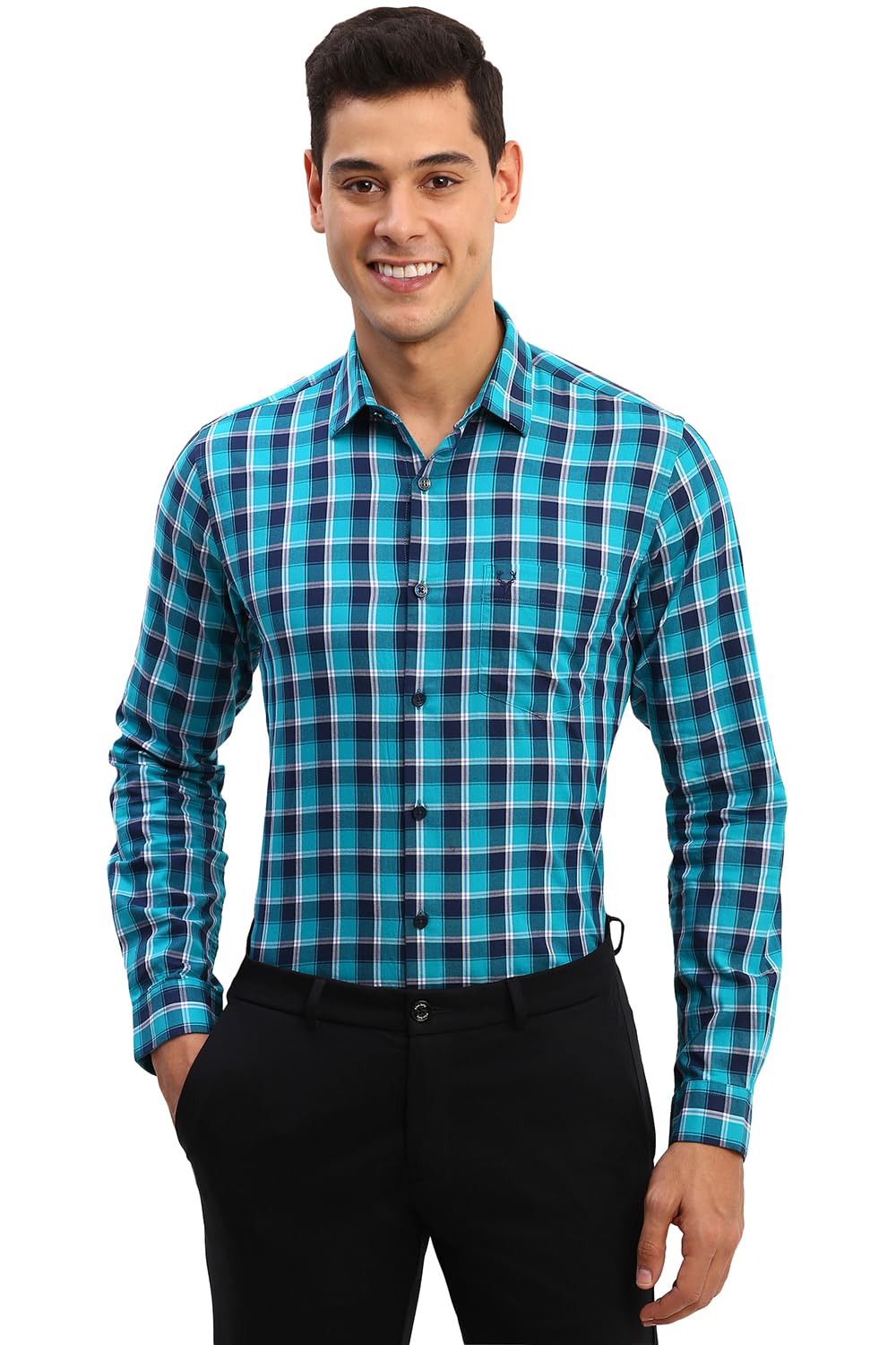 Allen Solly Men Slim Fit Formal Full Sleeve Shirt
