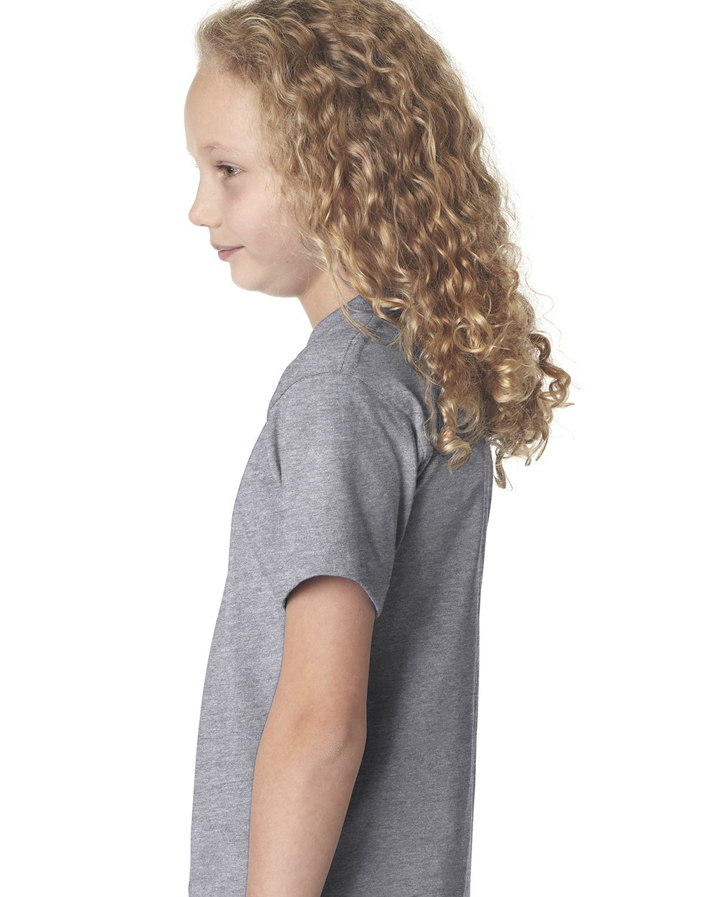 Youth 61 oz 100 % cotton T-Shirt - WHITE - XS(D0102H7MHYT)