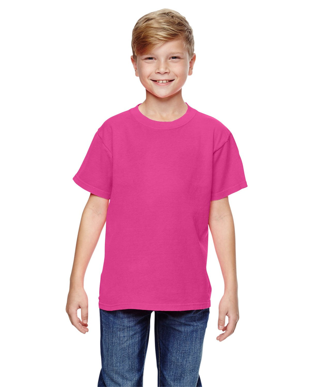 Youth Midweight T-Shirt - LAgOON BLUE - XXS(D0102H78S08)