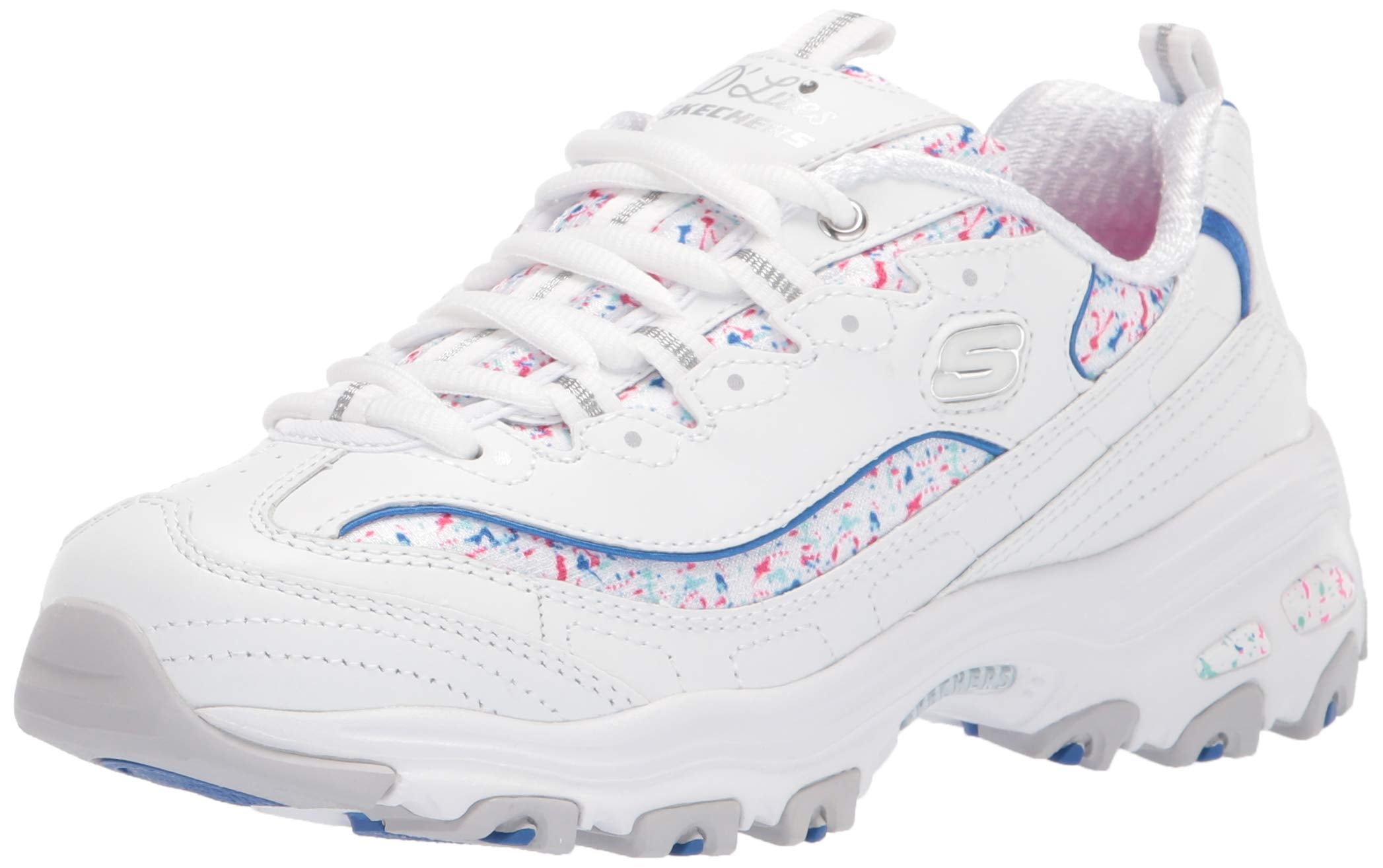 Skechers Women Dlites Dazzling Canvas Wblp Casual Shoes
