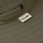Tilley mens Ltm5 Airflo Medium Brim Recycled Sun Hat, Olive, 7.875 US