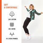 Hue Women's Wide Waistband Blackout Cotton Leggings, Assorted Leggings, Espresso, X-Small US