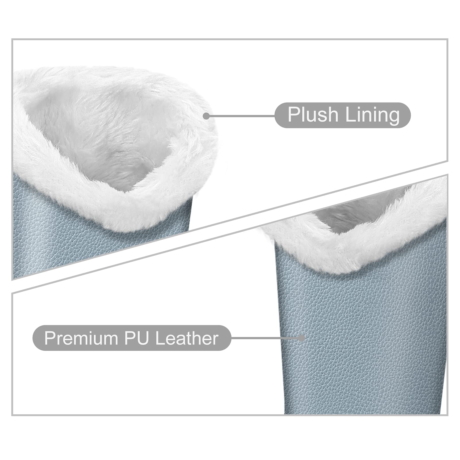 FINTIE Plush Lined Eyeglasses Holder, Glasses Stand Case, Anti-scratch Glasses Storage Organizer for Desk, Nightstand, Office, I