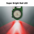 Dakota Mini Clip Microlight, Clip Watch, Flashlight and Watch, Outdoor Gifts for Men and Women, Use for Fishing Hunting, and Mor