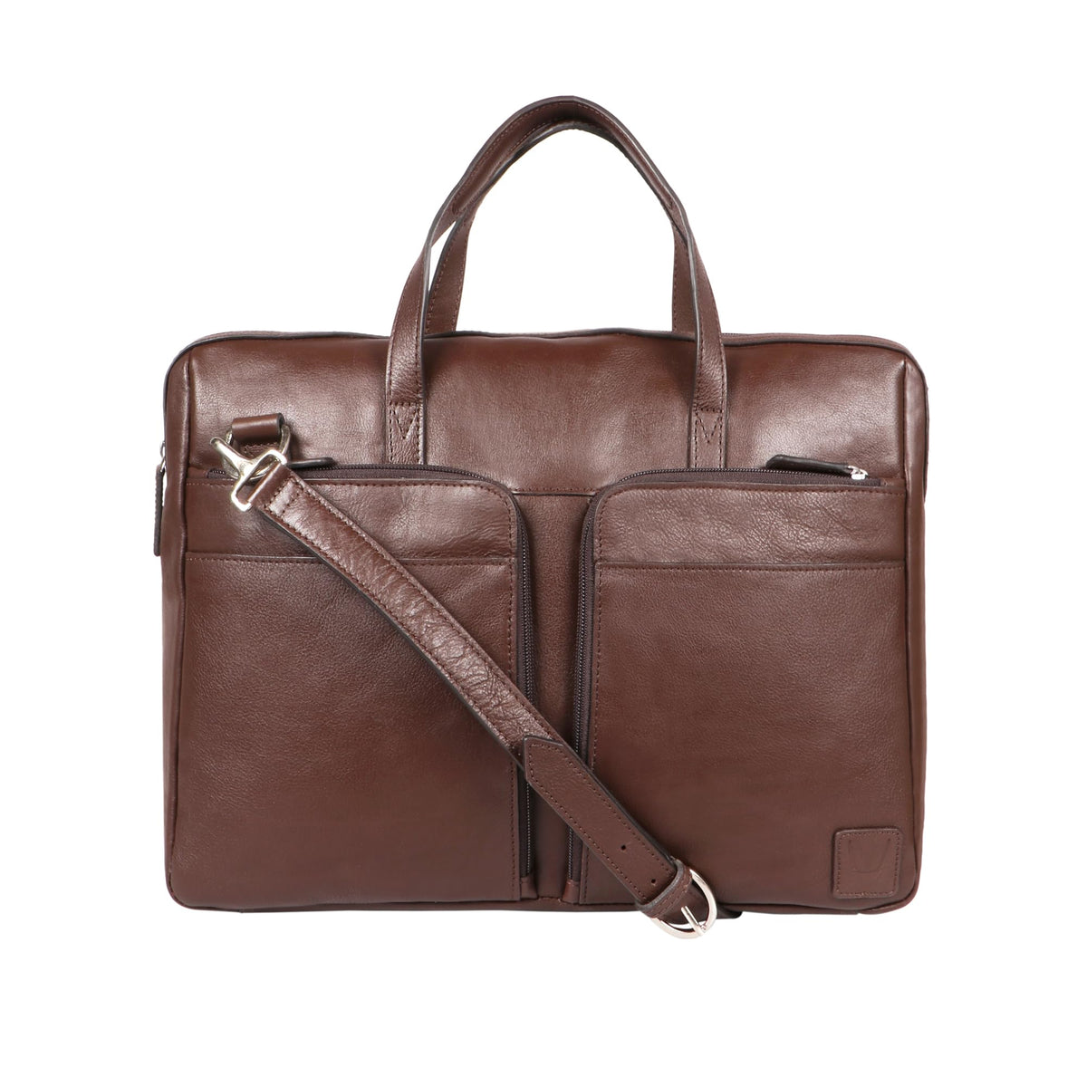 Hidesign 0 Ltrs Brown Laptop Bag (Laptop Slv17) 15
