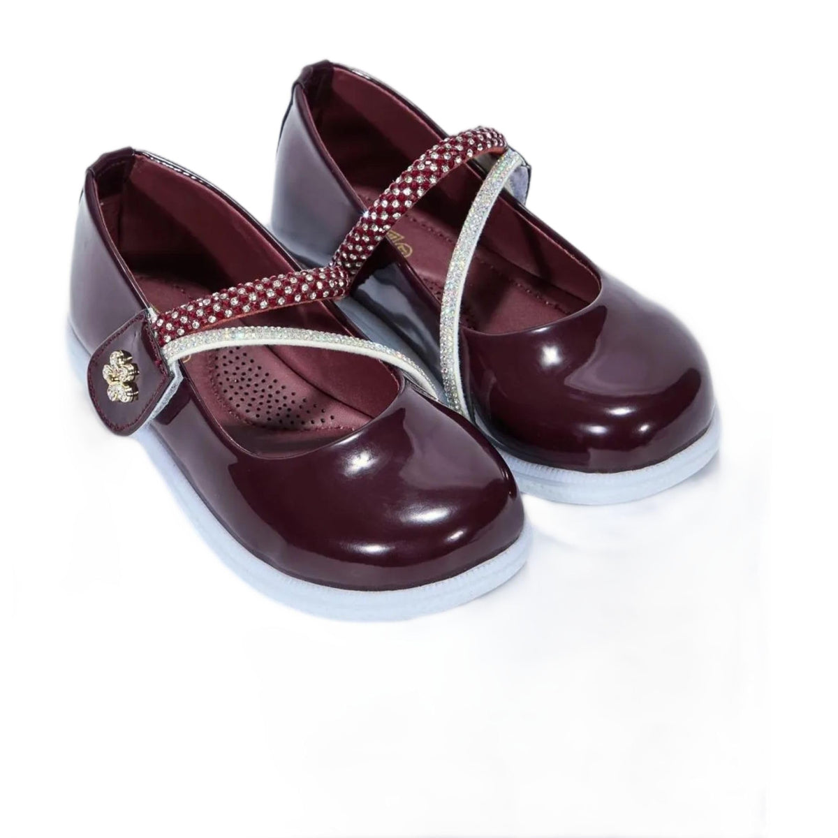 Hopscotch Stone Studded Mary Jane (Uk :8) 8