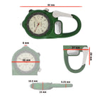 Dakota Mini Clip Microlight, Clip Watch, Flashlight and Watch, Outdoor Gifts for Men and Women, Use for Fishing Hunting, and Mor