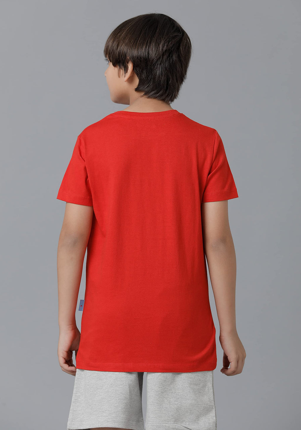 Kyda Kids Boys Cotton Printed Round Neck T-Shirts - Multicolor (Pack Of 5)