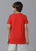 Kyda Kids Boys Cotton Printed Round Neck T-Shirts - Multicolor (Pack Of 5)