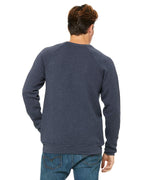 Unisex Sponge Fleece crewneck Sweatshirt - DK gRY MRBLE FLc - M(D0102H7W6HT)