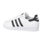 adidas Originals unisex child Superstar Sneaker, White/Core Black/Core White, 7 Big Kid US