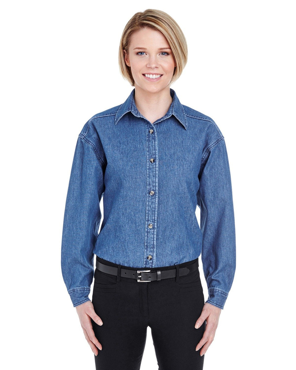 Ladies cypress Denim - INDIgO - S(D0102H7NJ22)