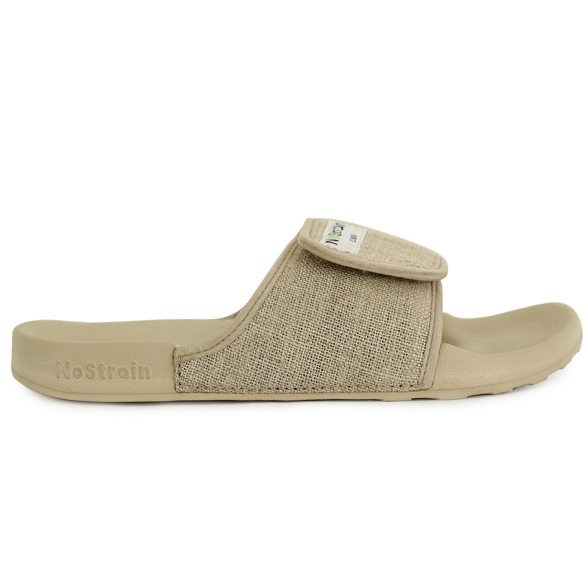 NoStrain Womens Linen Sugar Sliders & Slippers | Classic Ultra Soft Cushion FootBed | Comfortable Light Weight Casual Dailywear 5