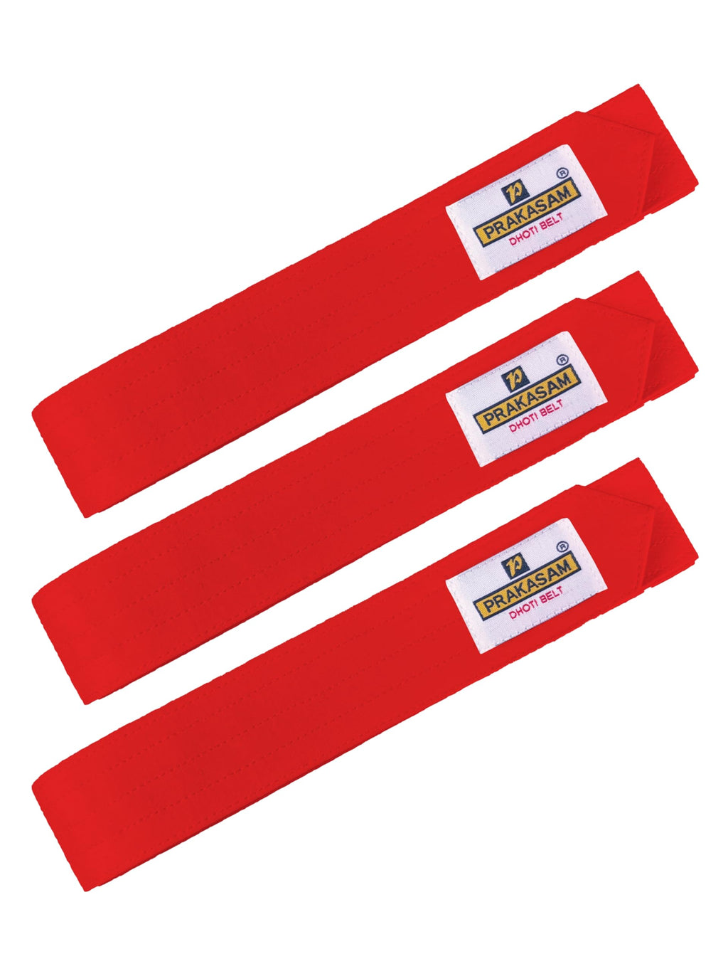 PRAKASAM COTTON Mens Cotton Dhoti Belt | Durable Canvas Cotton Waist Belt for Traditional Dhoti | Adjustable & Comfortable Dhoti