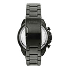 Fossil Men's Bronson Quartz Stainless Steel Chronograph Watch, Color: Smoke (Model: FS5852)