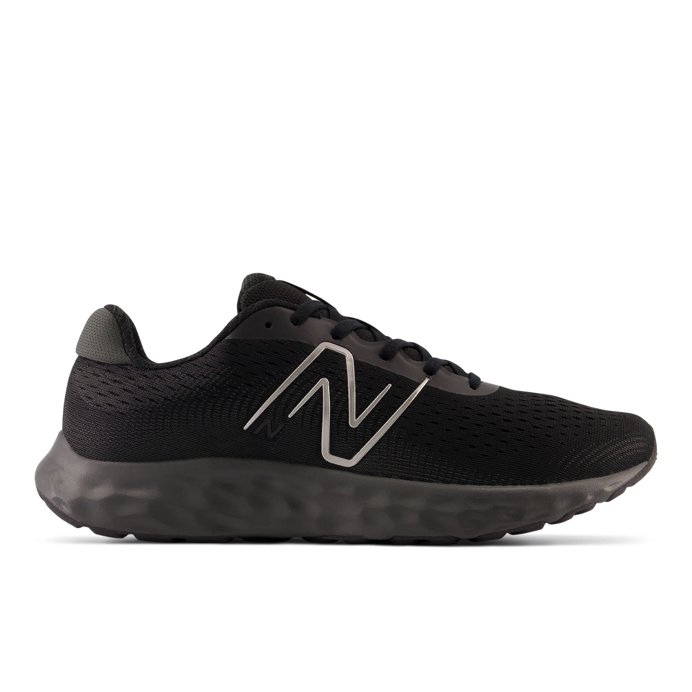 New Balance Men's 520 V8 Running Shoe, Black/Black, 10 X-Wide