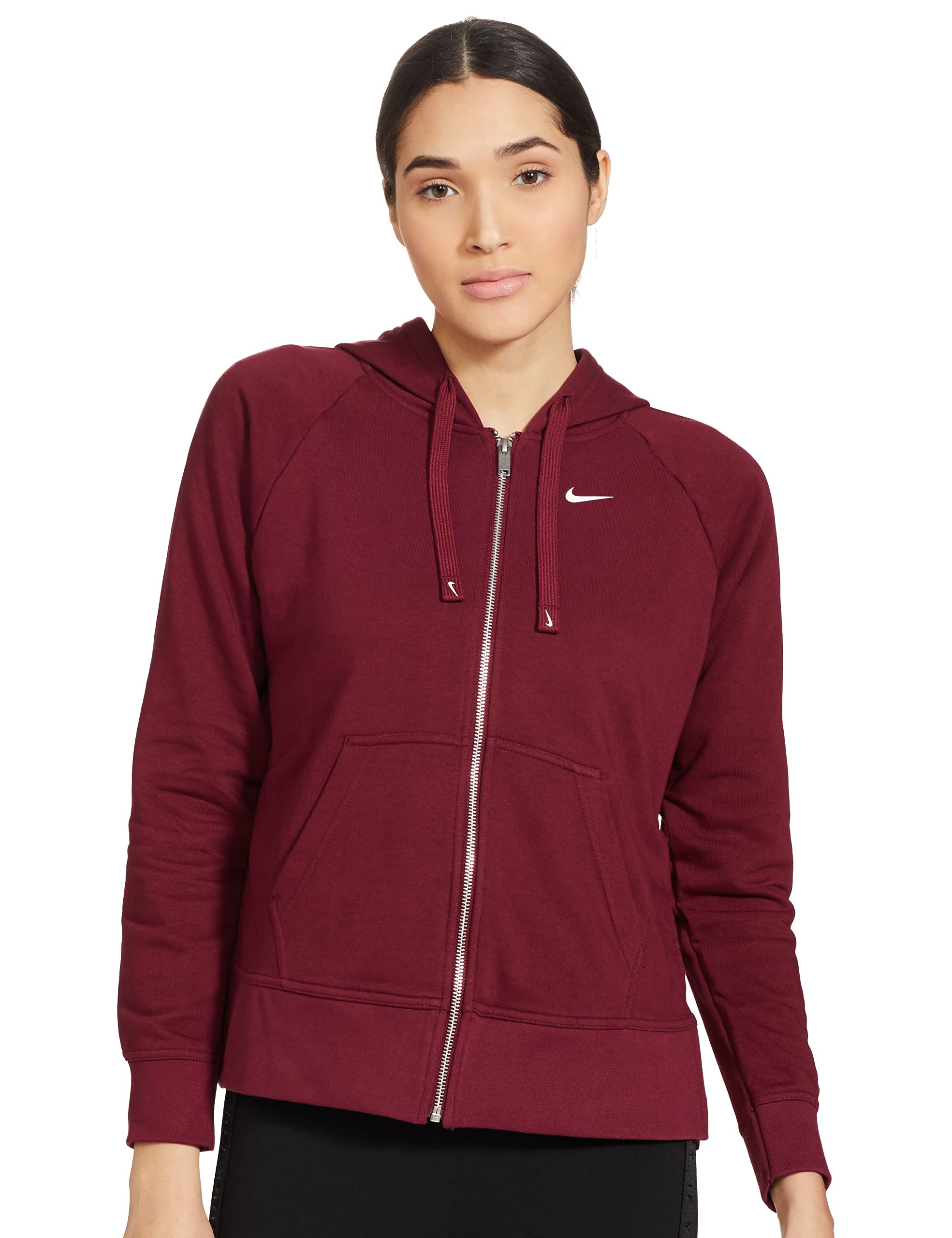 Nike Polyester Regular Hooded Neck Casual Women Novelty Hoodies