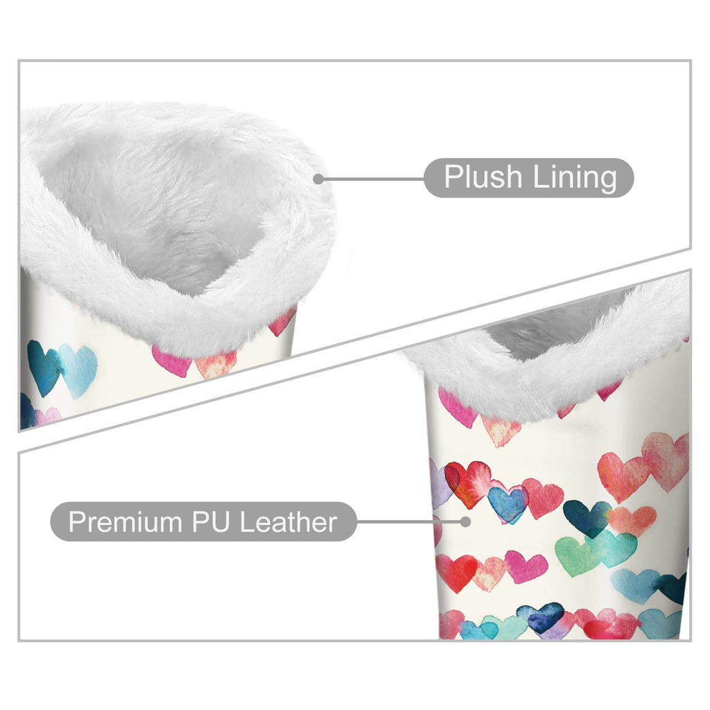 Fintie Plush Lined Eyeglasses Holder, Glasses Stand Case, Anti-scratch Glasses Storage Organizer for Desk, Nightstand, Office, R