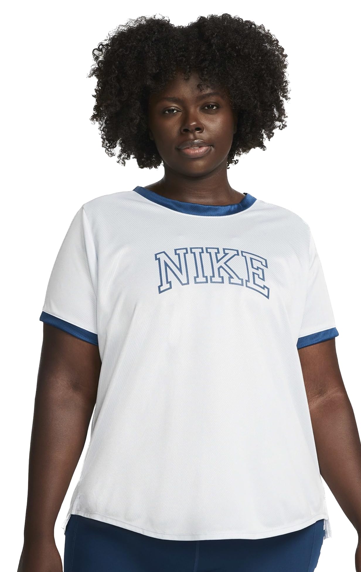 Nike Dri-FIT Swoosh Run Ss Top Plus Women T-Shirts