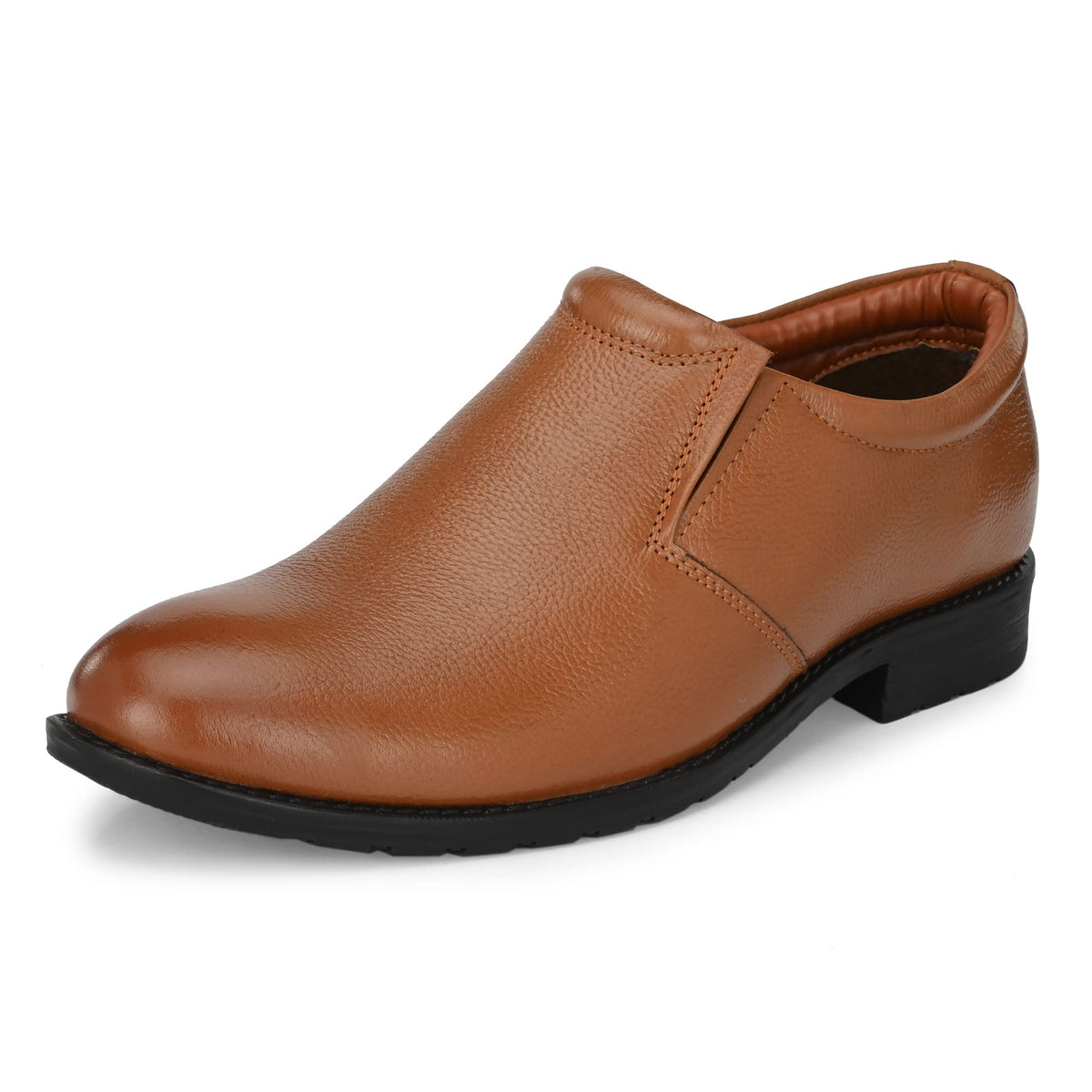 Burwood Men BWD 403 Tan Leather Formal Shoes7 UK (41 EU) (BW 405) 7