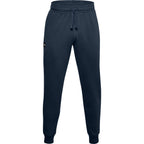 Under Armour mens Rival Fleece Joggers , Academy Blue (408)/Onyx White , Large