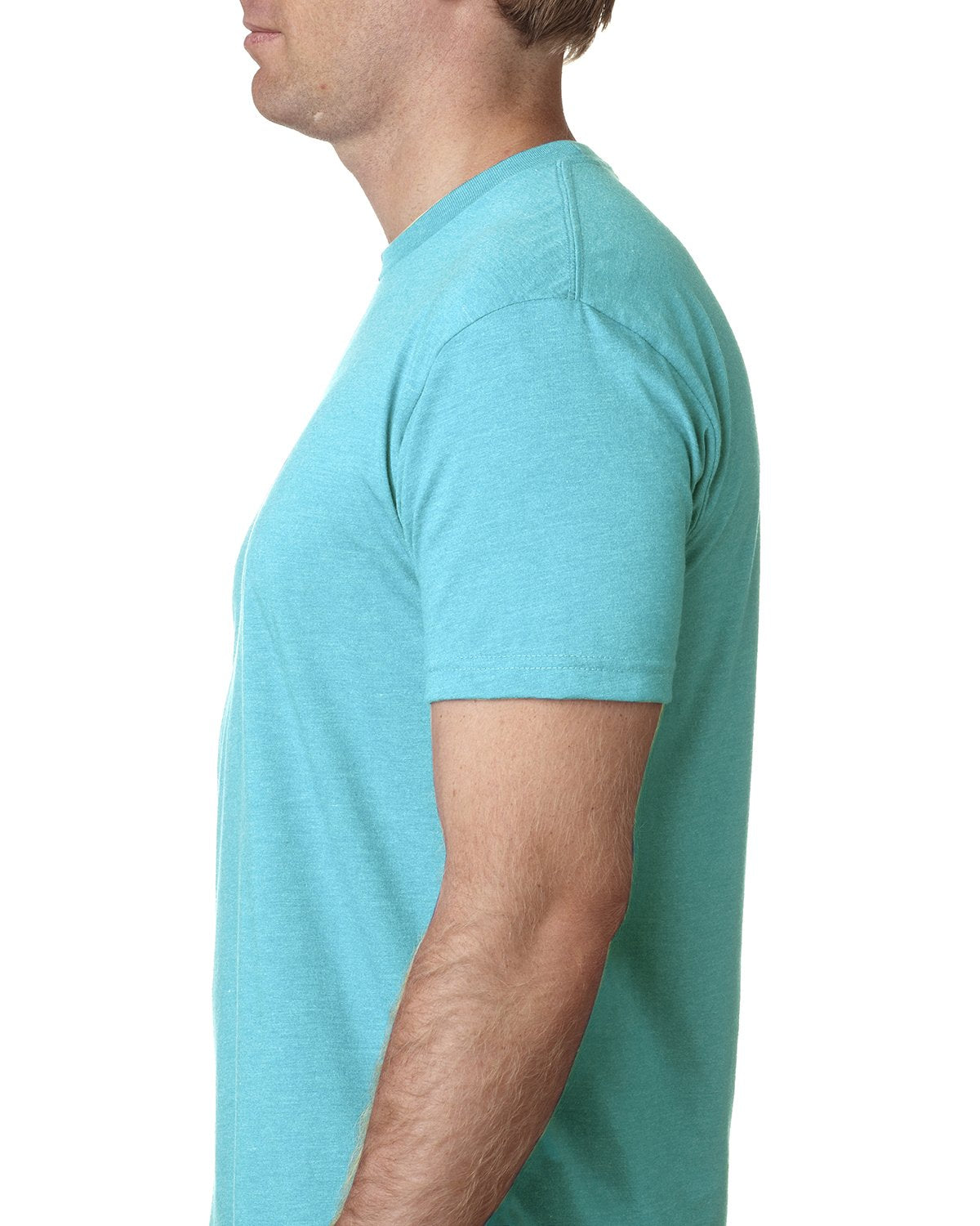 Next Level Mens Premium Fitted CVC Crew Tee (N6210) Tahiti Blue 2XL