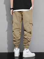 TAGAS Boys Relaxed Casual Mid Rise Pants (KC-2-X