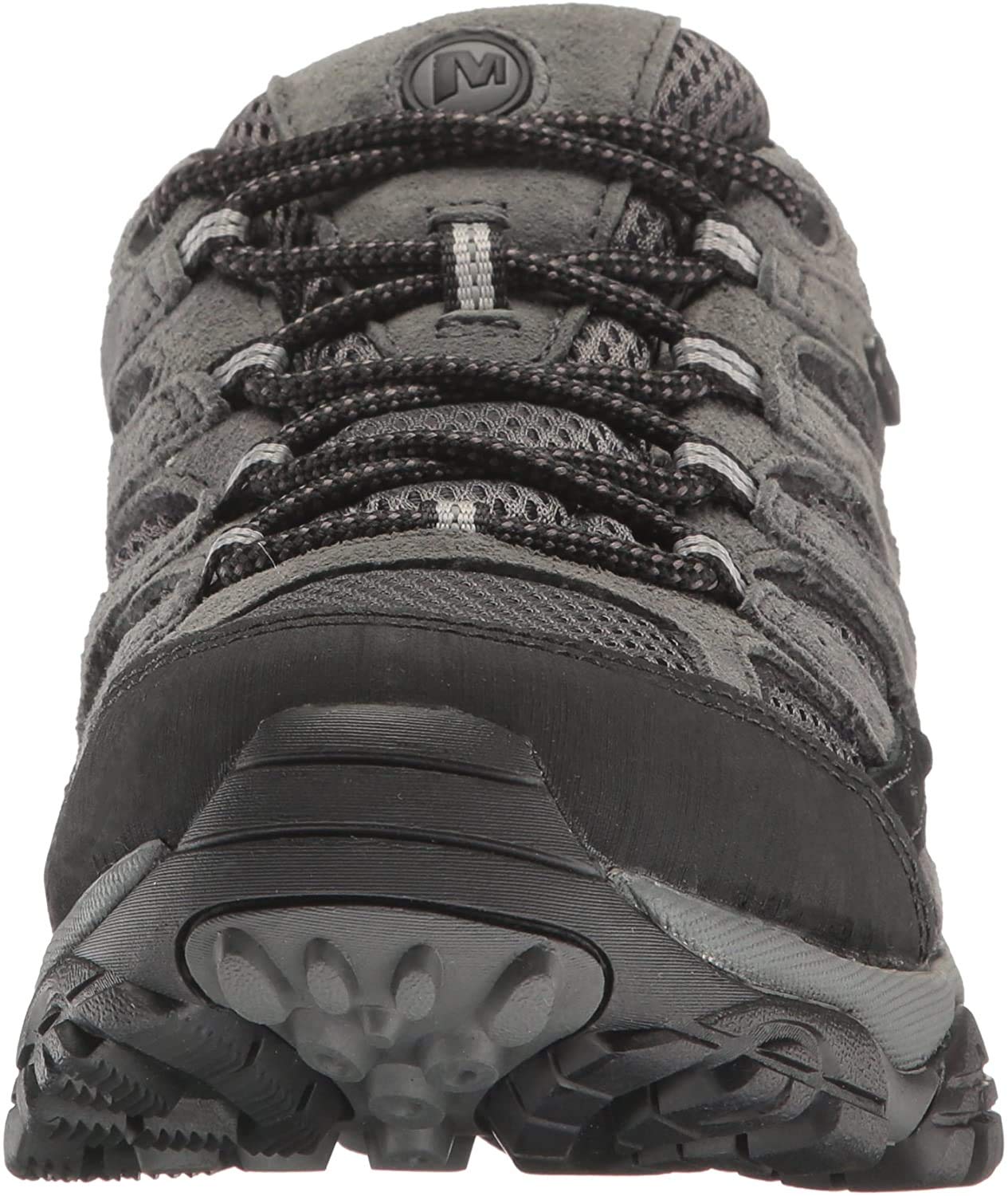 Merrell Mens Moab 2 Waterproof Hiking Shoe, Granite, 8 Wide US