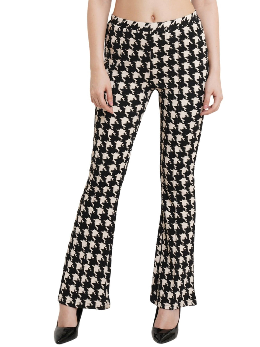 POPWINGS Casual Multi Colour Floral Print Bootcut Trouser for Women || Pull On Trouser for Women || Latest Stylish Western Regul
