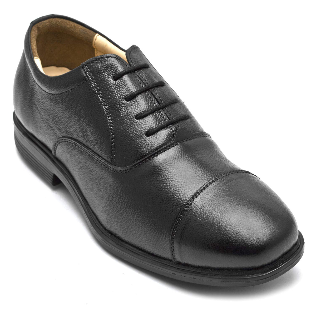 tZaro Mens Black Formal Shoes 9 UK 9