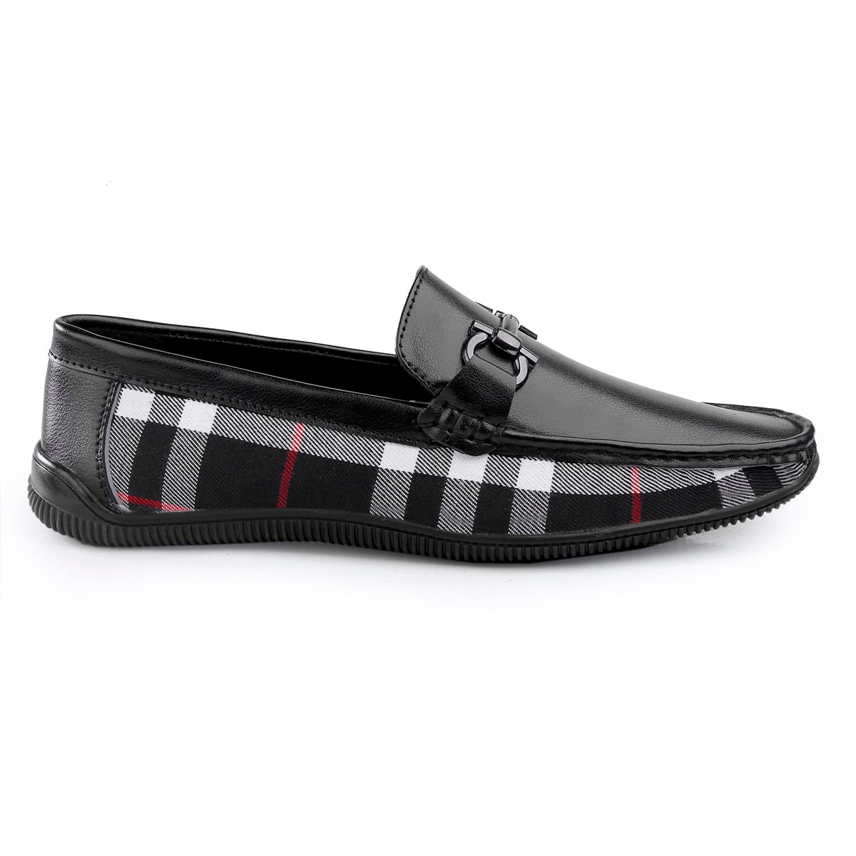 BXXY Mans Black New Casual and Formal Synthetic Meterial Loafer SlipOn Shoe10 UK 10