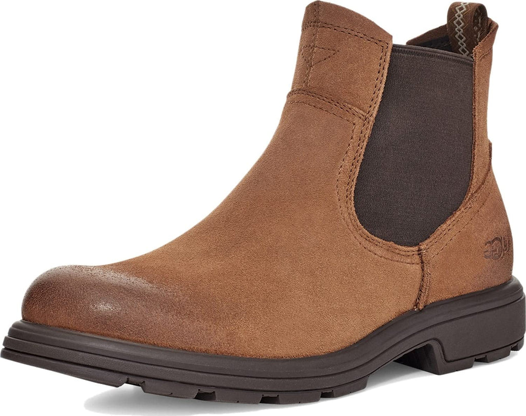 UGG Men's Biltmore Chelsea Boot, Chestnut Suede, 11