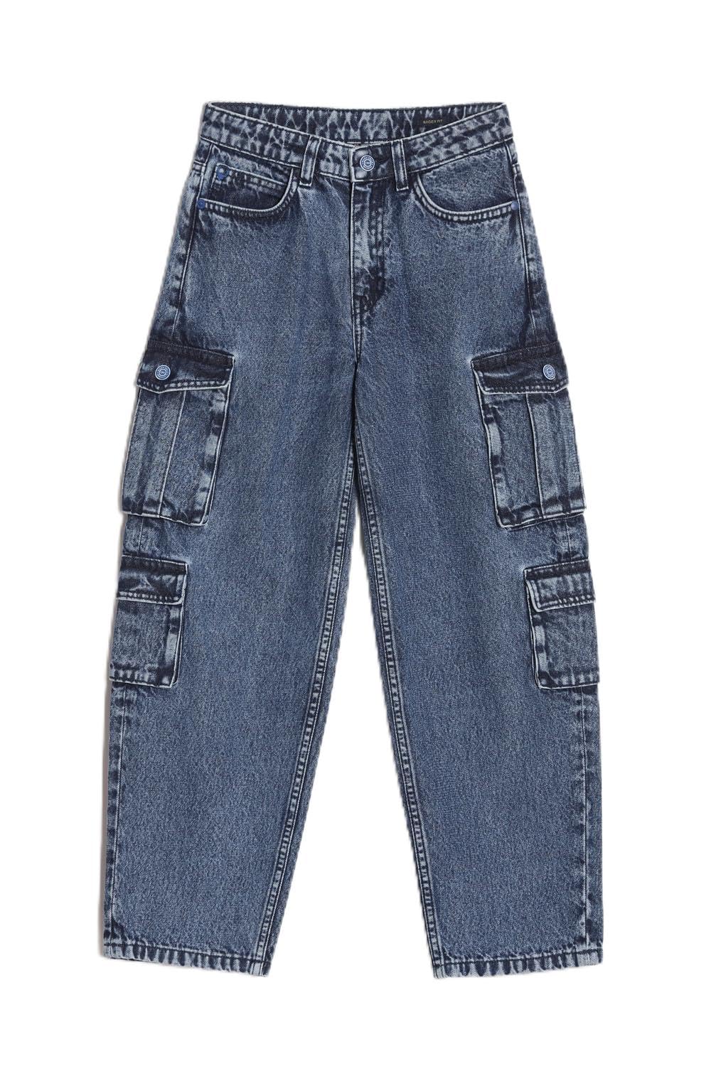 Allen Solly Boys Relaxed Fit Casual Jeans