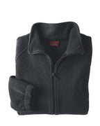 Ladies 8 oz Full-Zip Fleece - BLAcK - XS(D0102H76WAP)