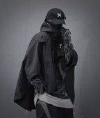 HiJ40 Black I-Tech Poncho